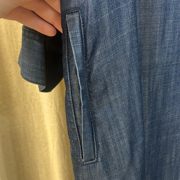 Blue Denim Dress- Foxcroft NYC - Picture 6 of 6